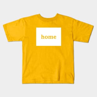 Wyoming Home Kids T-Shirt